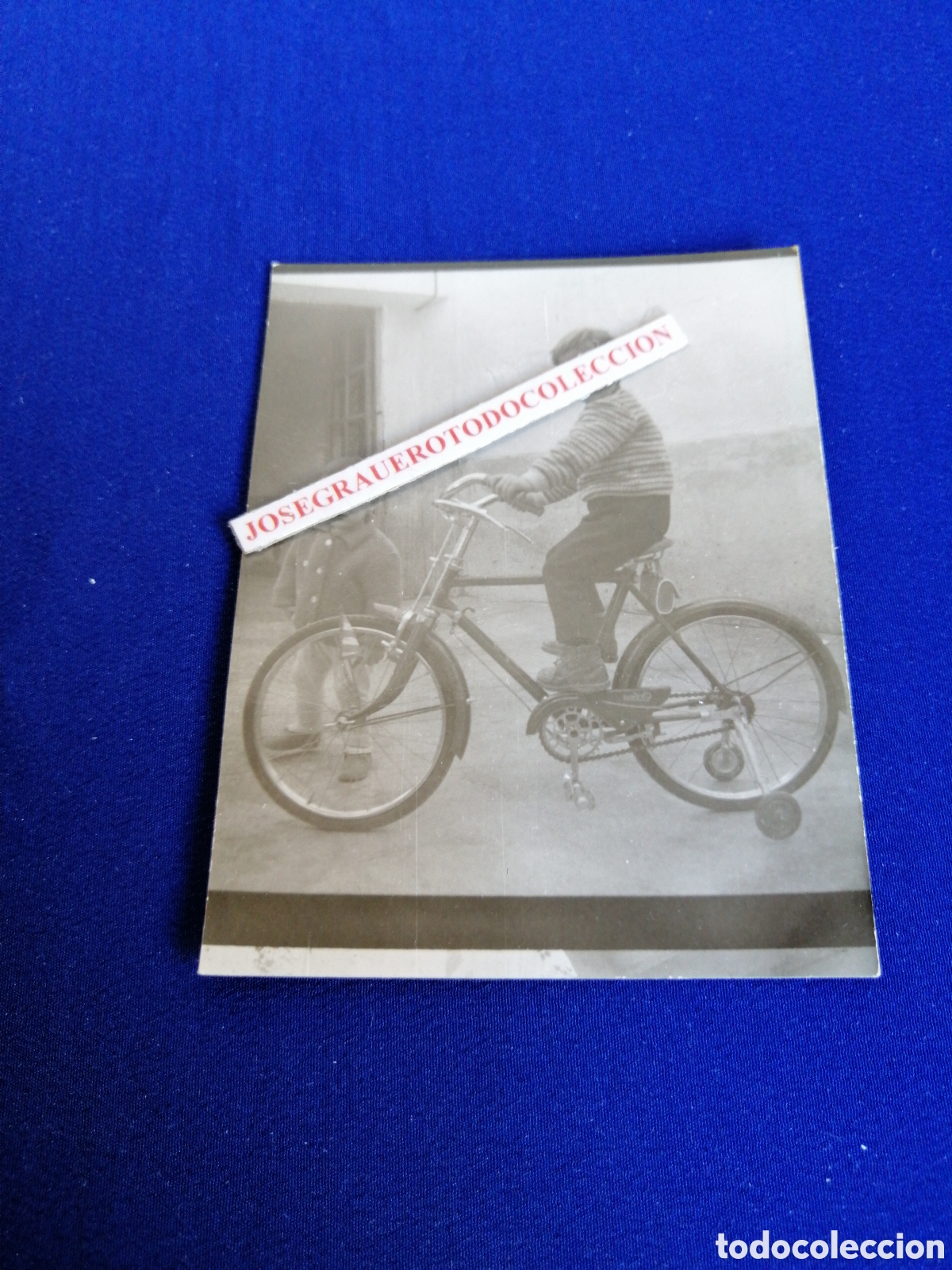 Fotograf&iacute;a antigua: BICICLETA CON NI&Ntilde;OS MODELOS FOTOGRAF&Iacute;A ANTIGUA