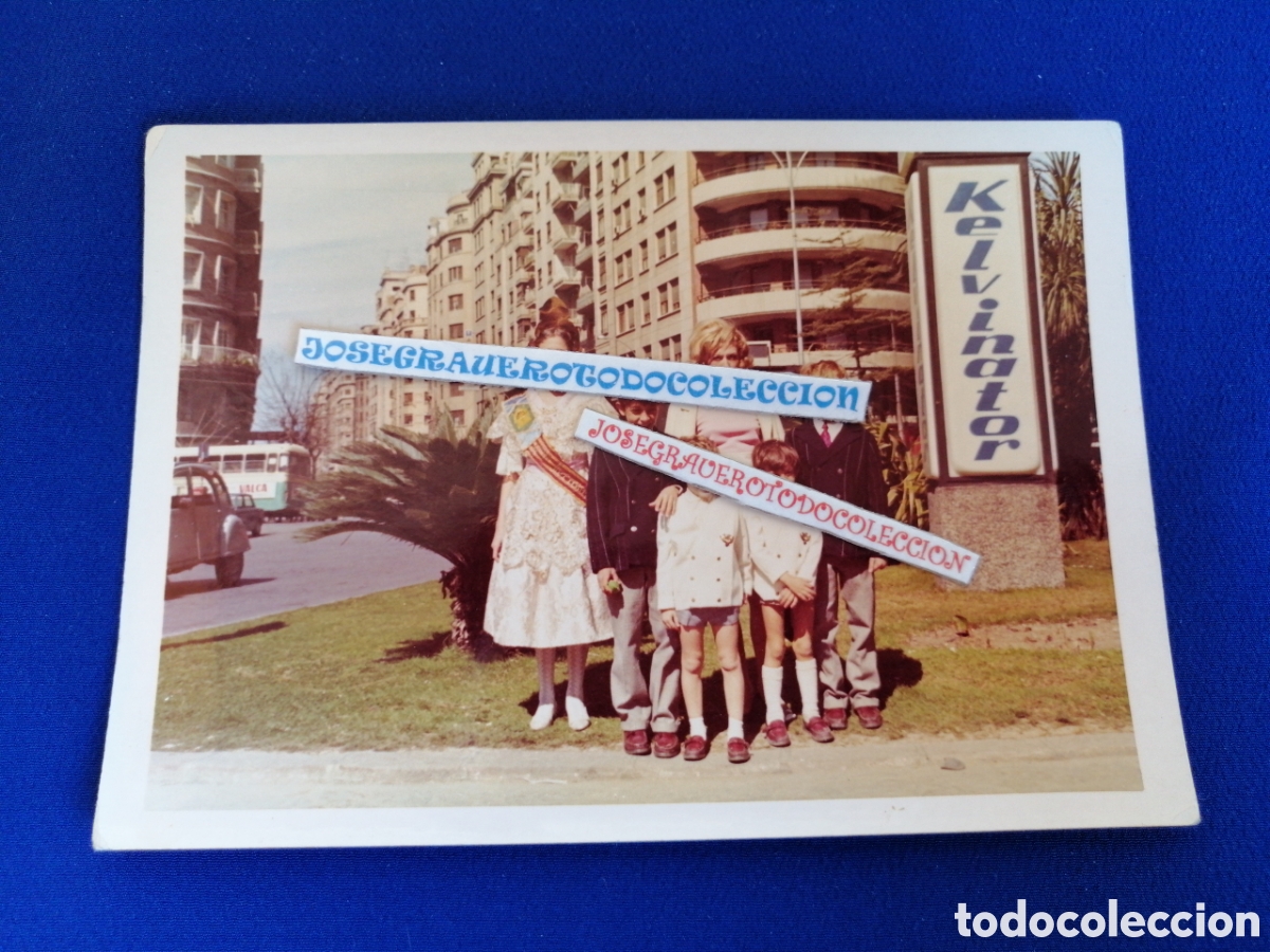 Fotograf&iacute;a antigua: FALLERA PUBLICIDAD KELVINATOR TELEVION FOTOGRAF&Iacute;A ANTIGUA