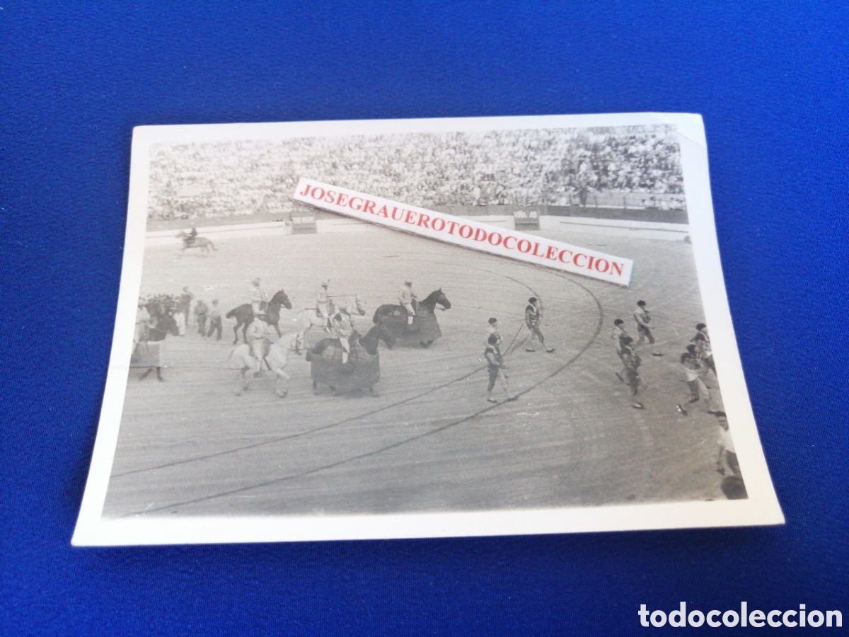 Alte Fotografie: PLAZA DE TOROS TOREROS FOTOGRAF&Iacute;A ANTIGUA