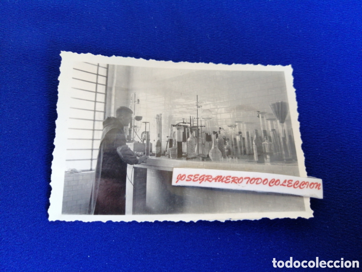 Fotografia antica: LICOR CARMELITANO FABRICA MONJE FOTOGRAF&Iacute;A ANTIGUA N&Uacute;MERO 8