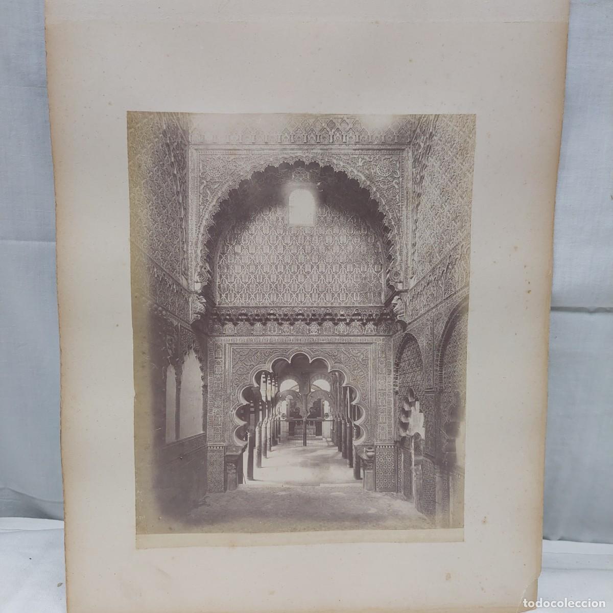 Fotografia antica: Magn&iacute;fica Antigua gran doble fotograf&iacute;a alb&uacute;mina Mezquita De C&oacute;rdoba T.Molina