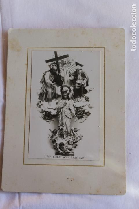 Fotografia antica: FOTOGRAFIA LAS TRES AVE MARIAS TOTANA