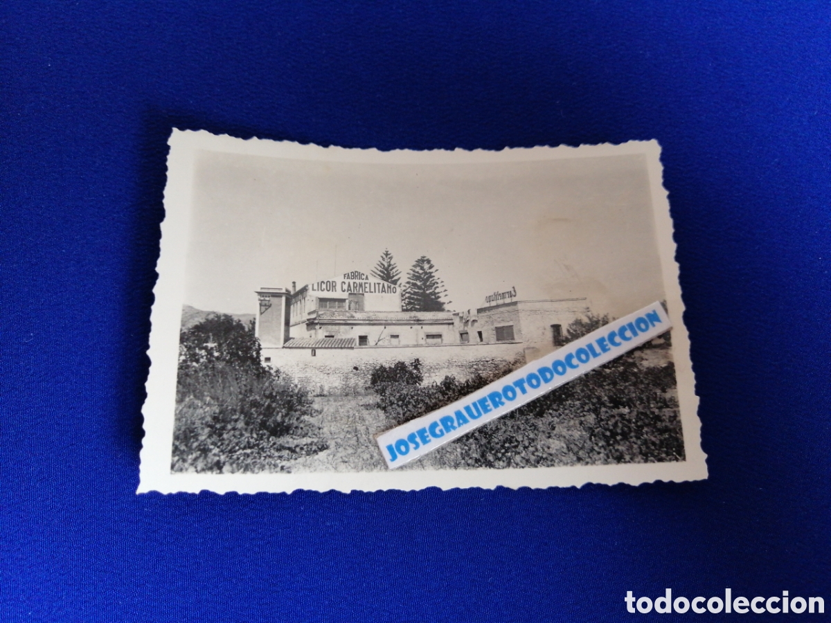Antique Photography: LICOR CARMELITANO FABRICA (11 DICIEMBRE 1949)NUMERO 10
