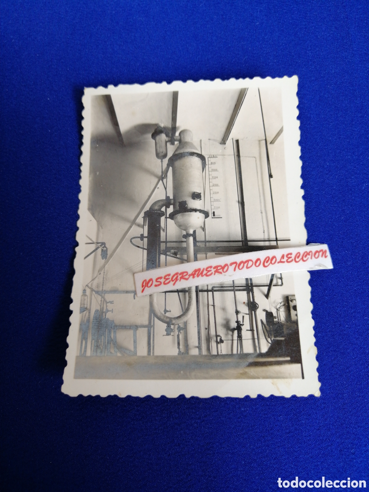 Fotografia antiga: LICOR CARMELITANO FABRICA (11 DICIEMBRE 1949) NUMERO 11