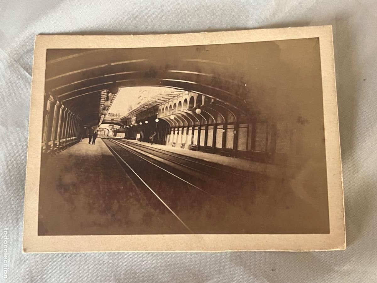 Antique Photography: ALBUMINA DE ESTACI&Oacute;N DE BARCELONA FINALES DEL SIGLO XIX.