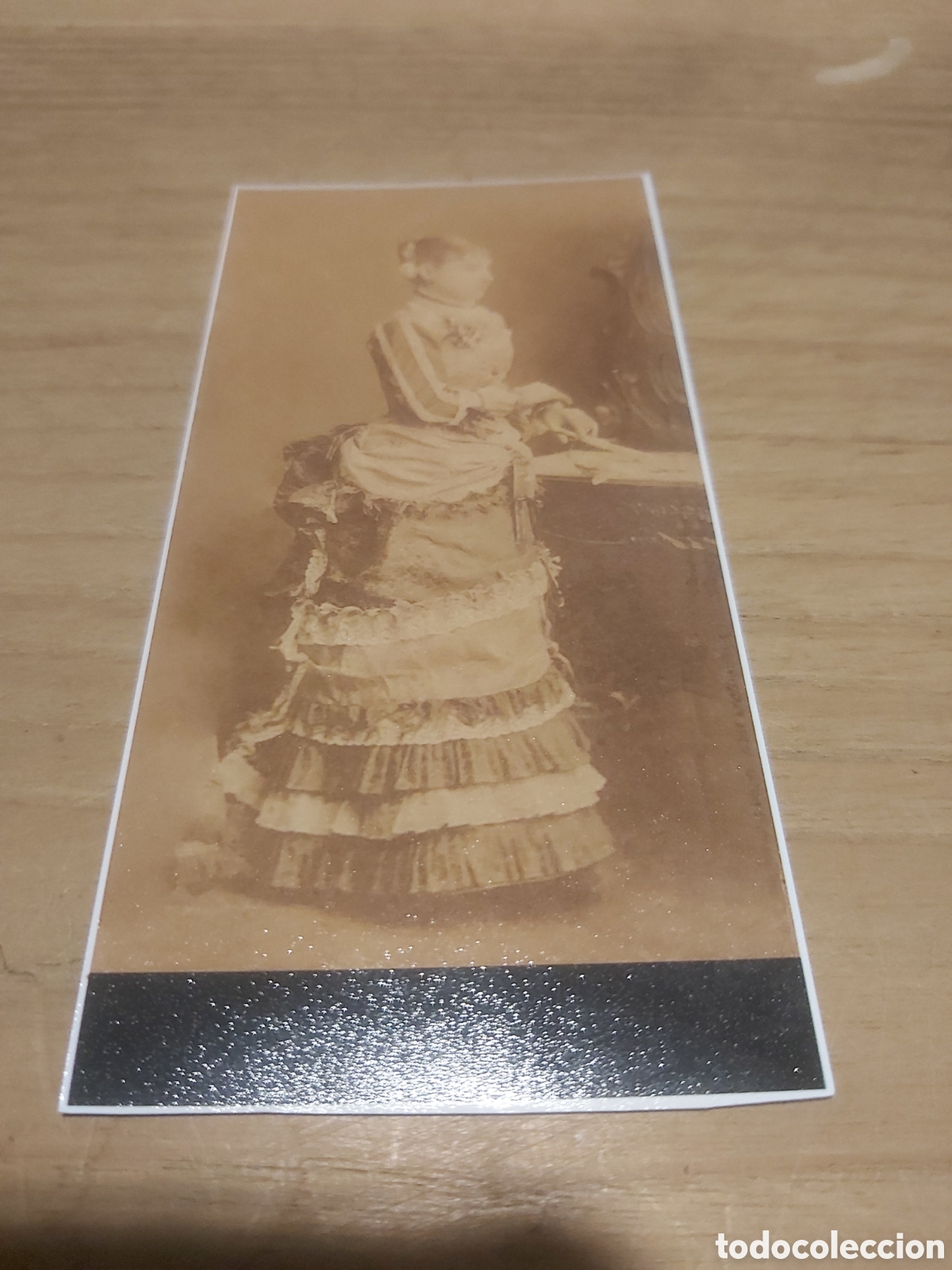 Fotografia antica: Reproducciones Foto mujer moda Antigua vestido