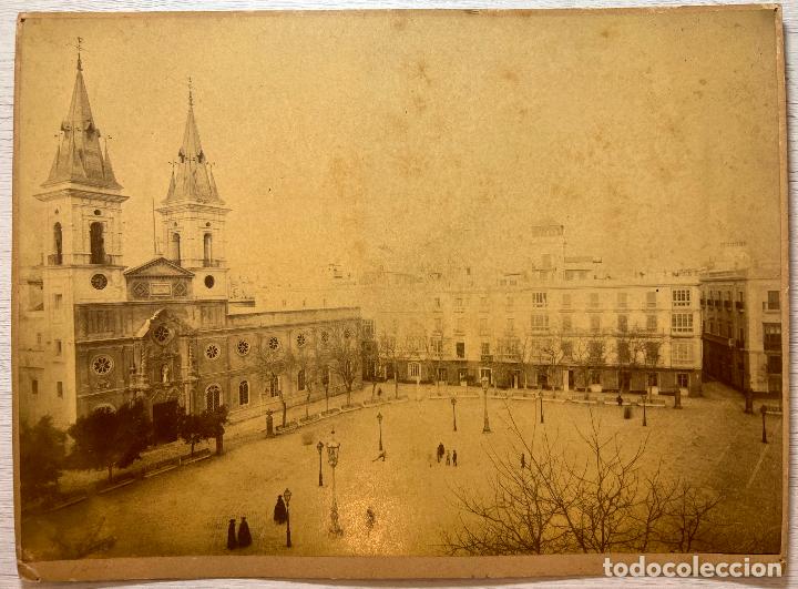 Fotografia antica: FOTOGRAFIA ANTIGUA CADIZ. PLAZA DE SAN ANTONIO