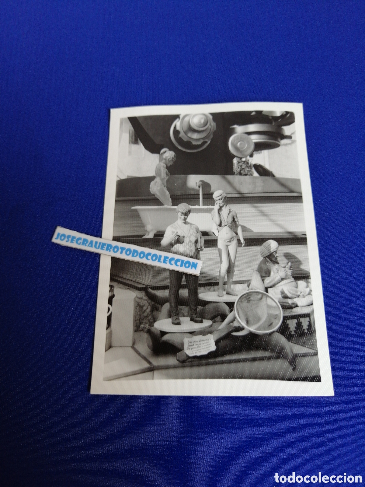 Antique Photography: FALLA PLAZA DEL PILAR A&Ntilde;O 1969 ARTISTA PASCUAL GIMENO FOTOGRAF&Iacute;A ANTIGUA