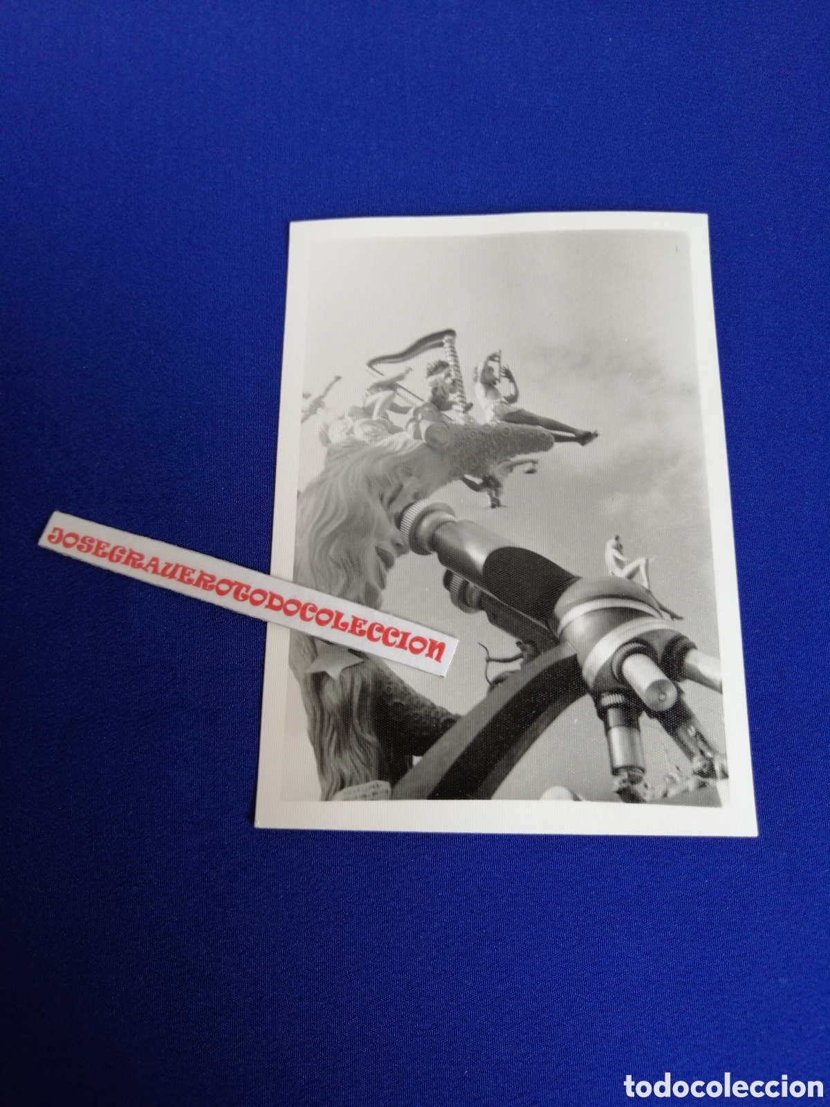 Antique Photography: FALLA PLAZA DEL PILAR A&Ntilde;O 1969 ARTISTA PASCUAL GIMENO FOTOGRAF&Iacute;A ANTIGUA