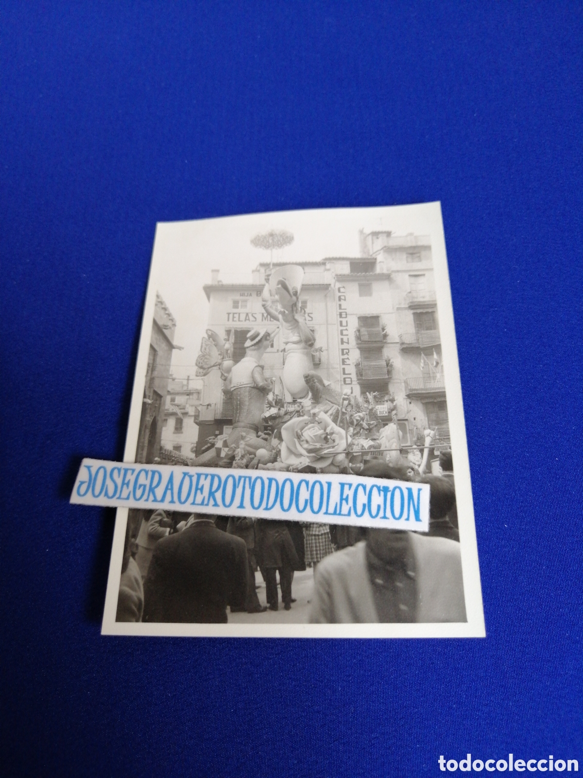 Antique Photography: FALLA PLAZA DOCTOR COLLADO A&Ntilde;O 1969 ARTISTA SALVADOR DEBON FOTOGRAF&Iacute;A ANTIGUA