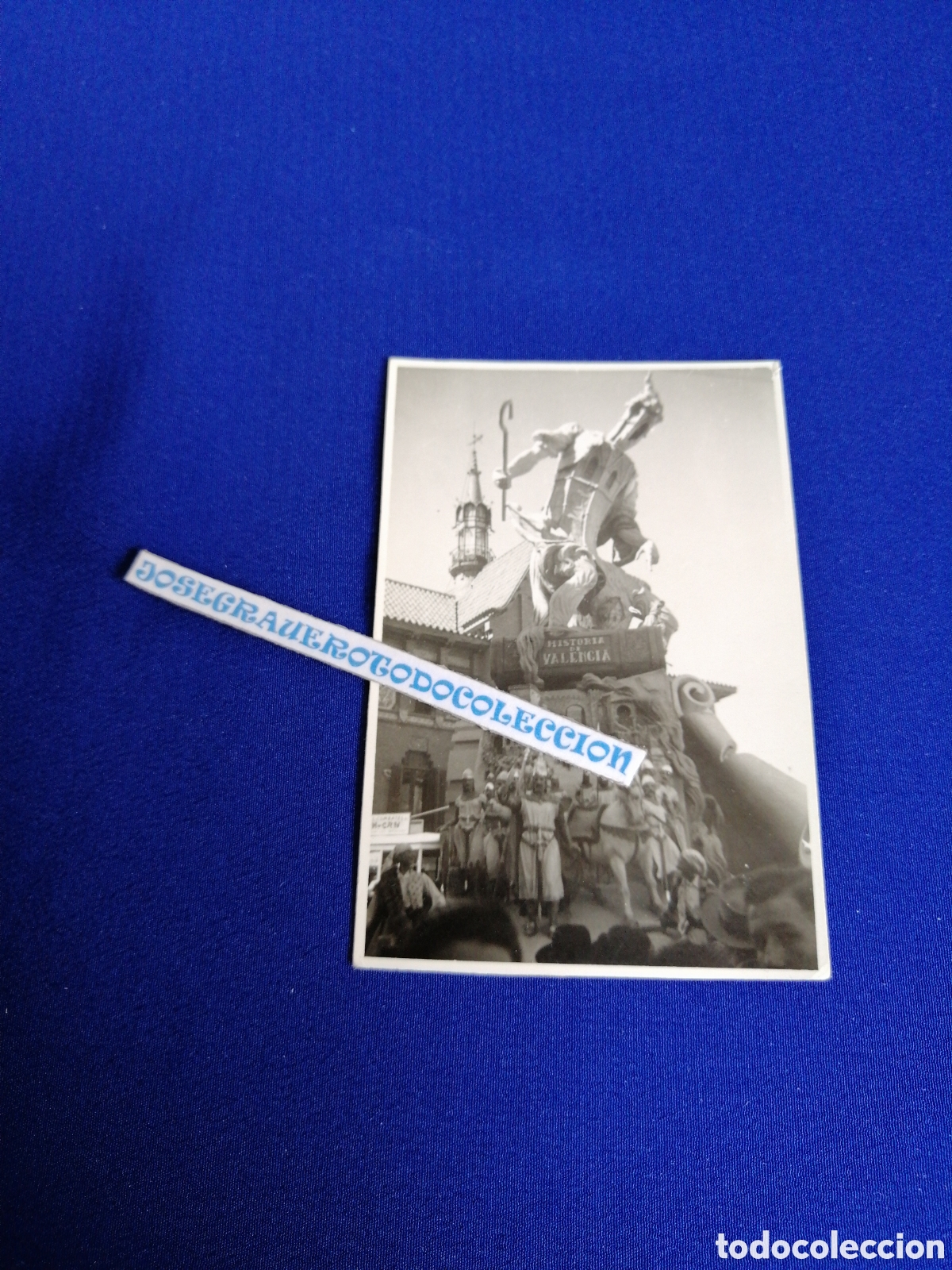 Antique Photography: FALLA MERCADO CENTRAL A&Ntilde;O 1951 ARTISTA REGINO M&Aacute;S FOTOGRAF&Iacute;A ANTIGUA