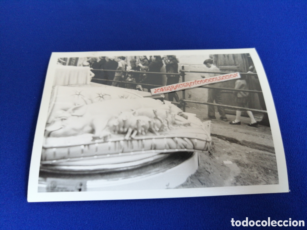 Antique Photography: FALLA PLAZA NA JORDANA A&Ntilde;O 1969 ARTISTA MART&Iacute;NEZ MOLLA FOTOGRAF&Iacute;A ANTIGUA