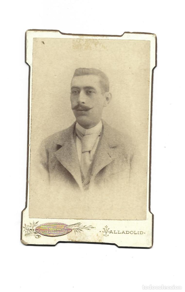 Fotografia antiga: ANTIGUO RETRATO-FOTOGRAFOS FERNANDEZ Y CIA-VALLADOLID