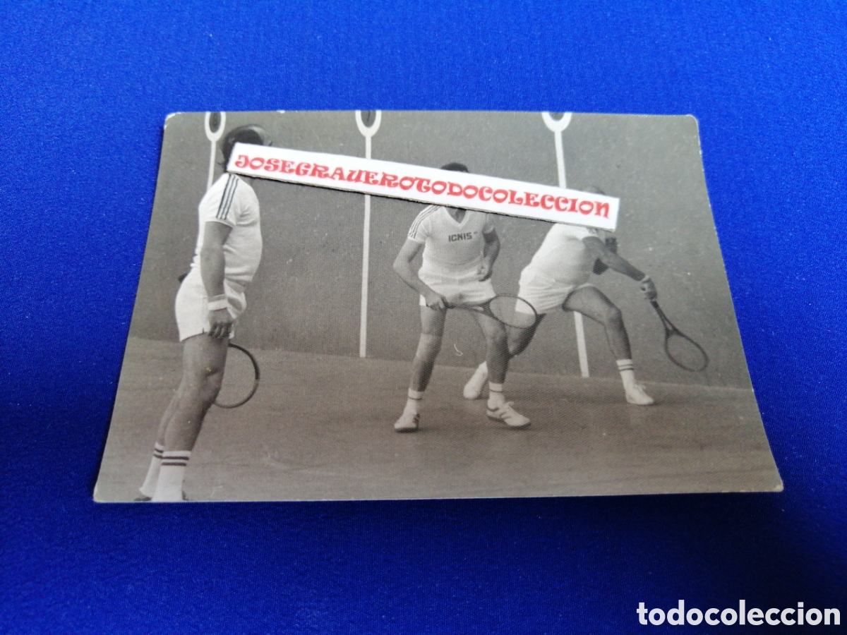 Fotograf&iacute;a antigua: FRONTENIS JUGADORES FOTOGRAF&Iacute;A ANTIGUA