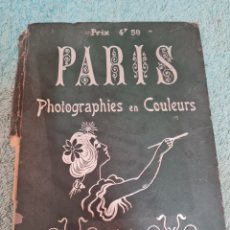Fotografía antigua: 20 FOTOGRAFÍAS DE PARIS EN COLOR