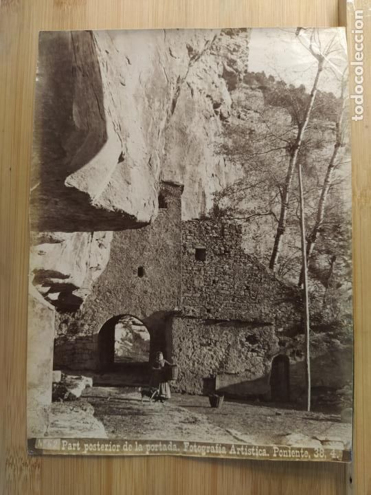 Antique Photography: SANT MIQUEL DEL FAI-PART POSTERIOR PORTADA-FOTOGRAFIA ANTIGUA PONIENTE-VER FOTOS-(K-10.735)