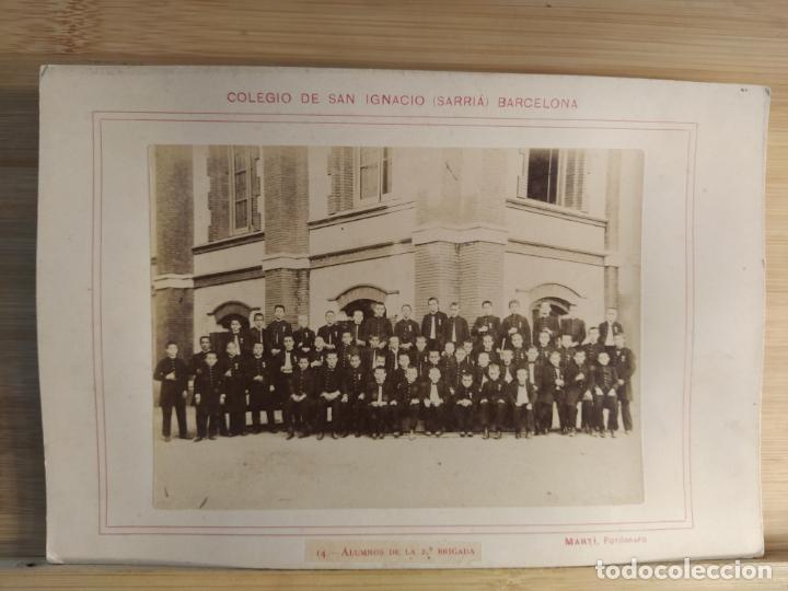 Antique Photography: BARCELONA-SARRIA-COLEGIO DE SAN IGNACIO-ALUMNOS 2&ordf; BRIGADA-FOTOGRAFIA ANTIGUAS-VER FOTOS-(K-10.748)