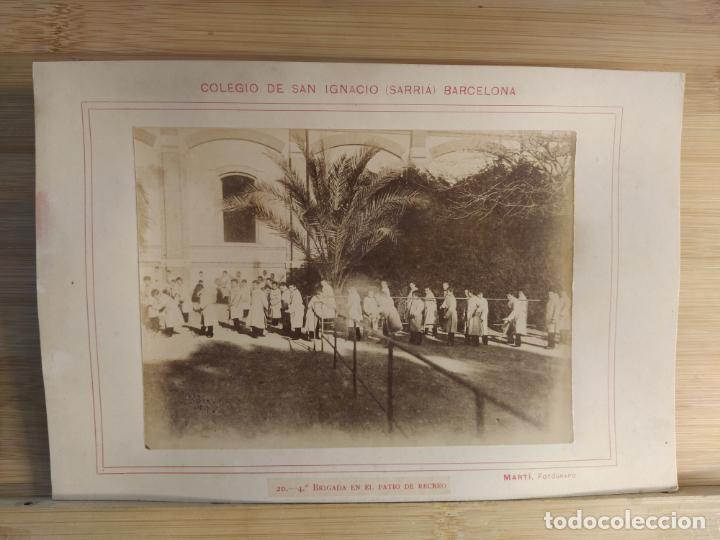 Antique Photography: BARCELONA-SARRIA-COLEGIO DE SAN IGNACIO-BRIGADA EN RECREO-FOTOGRAFIA ANTIGUAS-VER FOTOS-(K-10.753)
