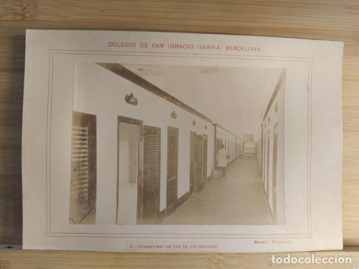 Antique Photography: BARCELONA-SARRIA-COLEGIO DE SAN IGNACIO-DORMITORIO-FOTOGRAFIA ANTIGUA-VER FOTOS-(K-10.759)