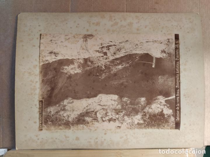 Antique Photography: SANT MIQUEL DEL FAI-INTERIOR COVA FOSCA-FOTOGRAFIA ANTIGUA-VER FOTOS-(V-24.532-3)