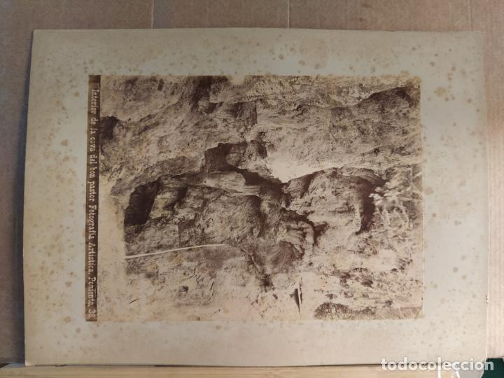 Antique Photography: SANT MIQUEL DEL FAI-INTERIOR COVA BON PASTOR-FOTOGRAFIA ANTIGUA-VER FOTOS-(V-24.532-5)