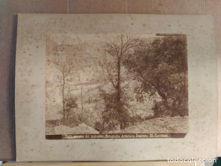 Antique Photography: SANT MIQUEL DEL FAI-VISTA GENERAL MONASTIR-FOTOGRAFIA ANTIGUA-VER FOTOS-(V-24.532-12)