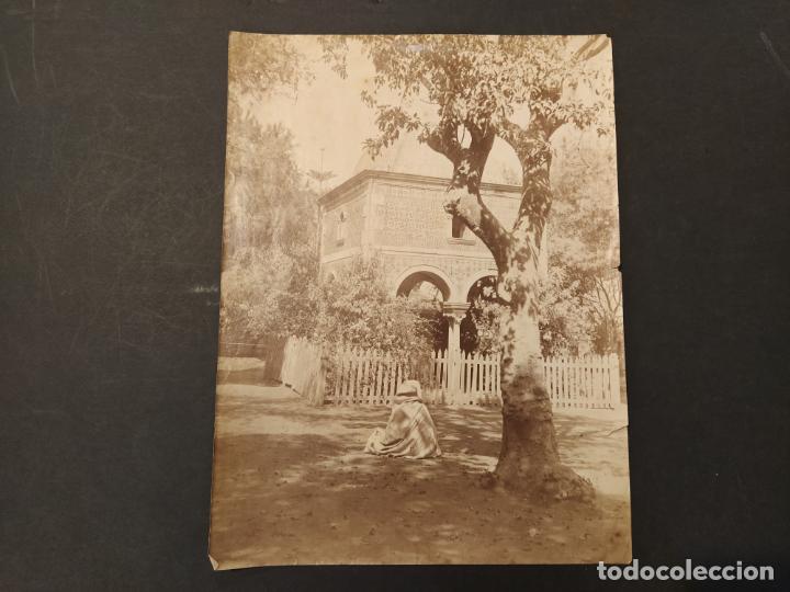 Antique Photography: ALGER-TOMBEAU DE LA REINE-FOTOGRAFIA ANTIGUA-VER FOTOS-(K-10.794)