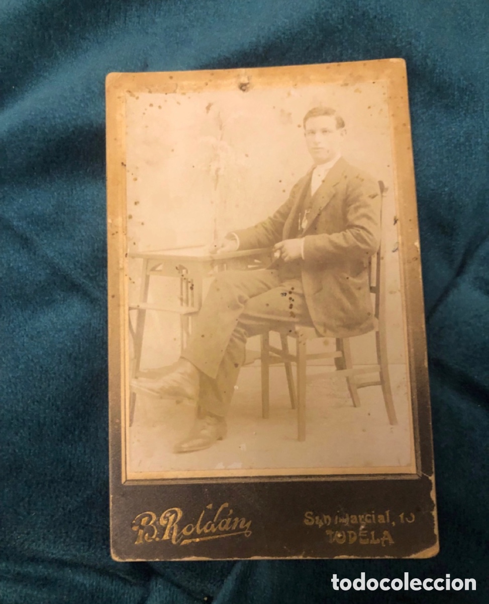 Fotograf&iacute;a antigua: Antigua fot&oacute;grafia albumina.