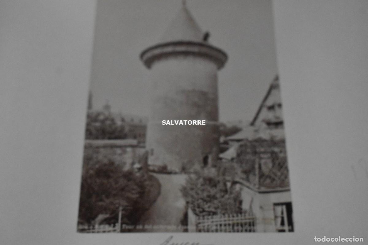 Fotograf&iacute;a antigua: FOTOGRAFIA ANTIGUA ROUEN FRANCE FRANCIA TOUR OU FUT ENFERM&Eacute;E JEANNE DE ARC 250 ND PHOT