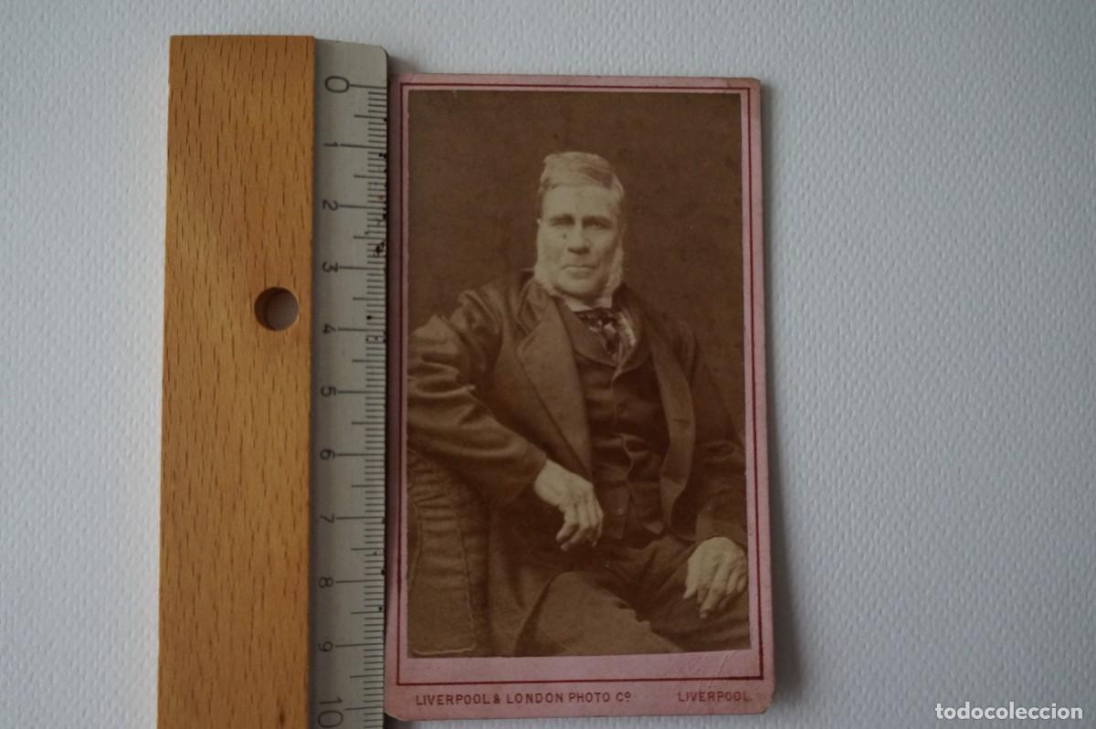 Fotografia antica: Fotograf&iacute;a blanco y negro. Formato Carte de Visite (CDV).