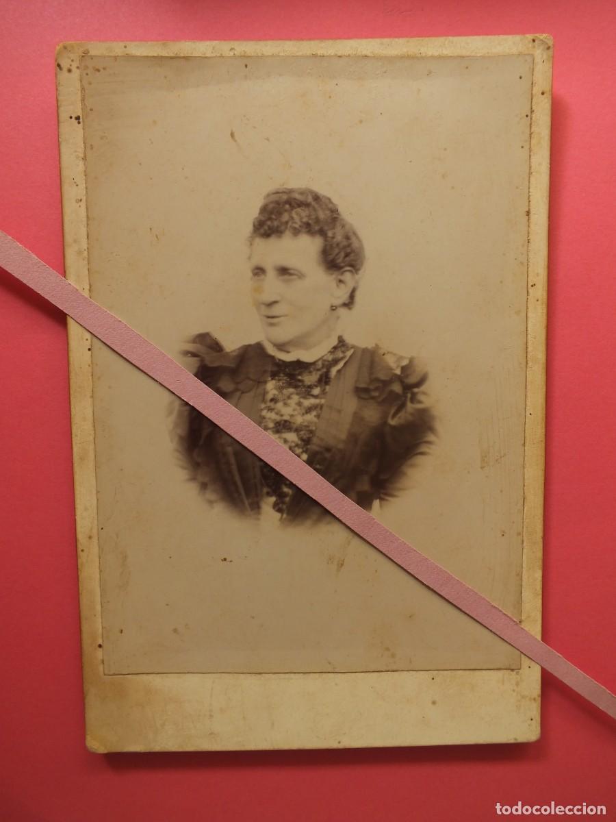 Antique Photography: FOTOGRAF&Iacute;A ANTIGUA ALB&Uacute;MINA RETRATO MUJER CON TRAJE DE &Eacute;POCA