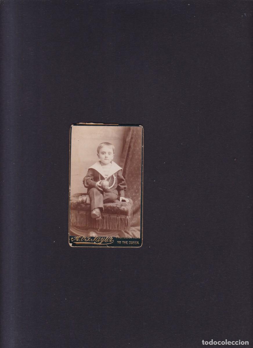 Antique Photography: FOTO - ANDREW & GEORGE TAYLOR - 1886 - PHOTOGRAPHERS TO THE QUEEN