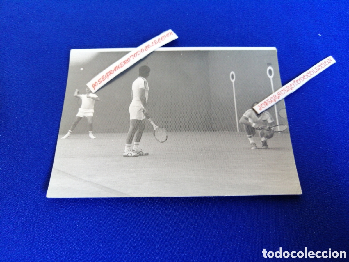 Fotografia antica: FRONTENIS CON JUGADORES FOTOGRAF&Iacute;A ANTIGUA