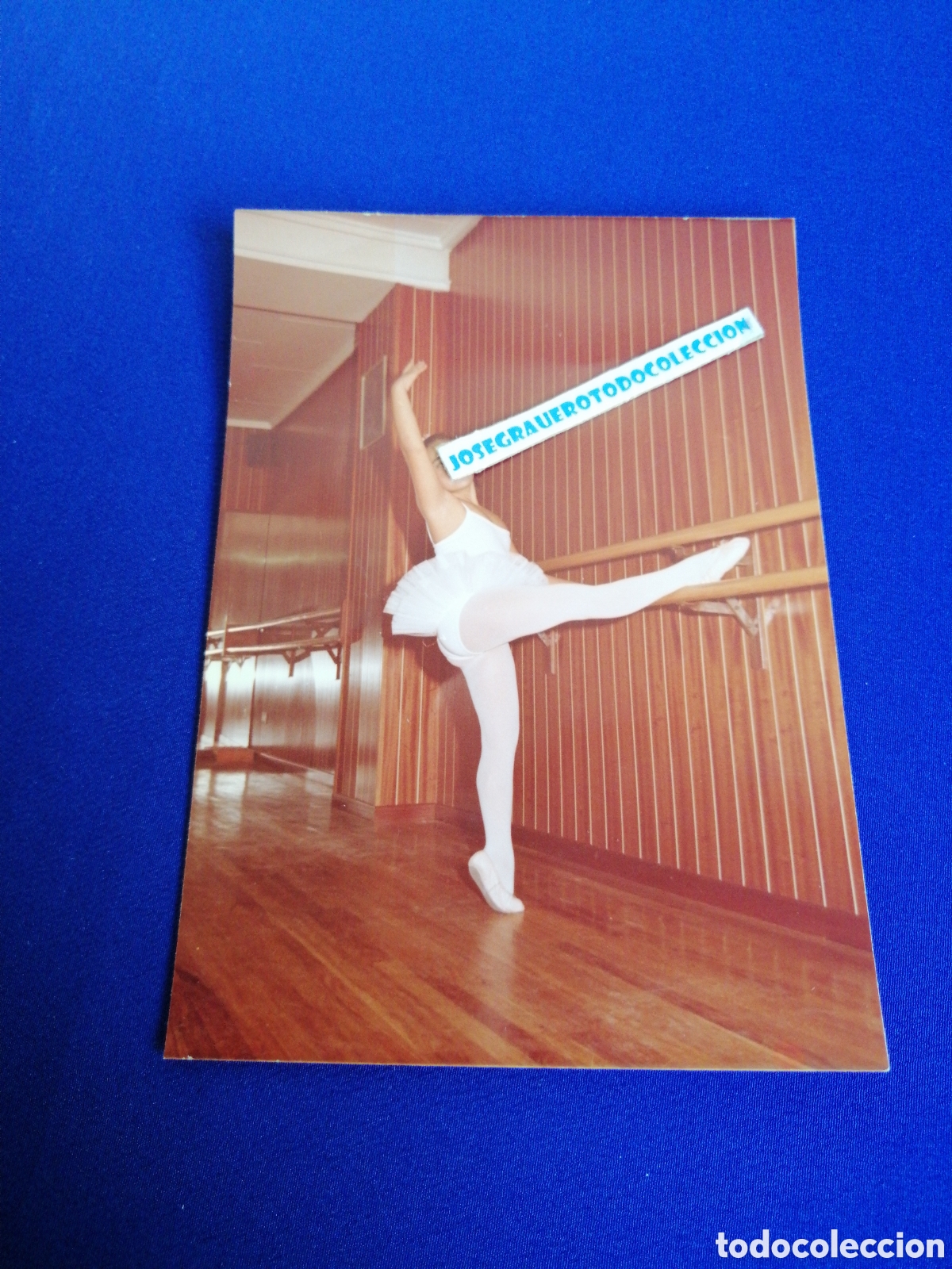 Photographie ancienne: BAILARINA MODELO POSANDO FOTOGRAF&Iacute;A