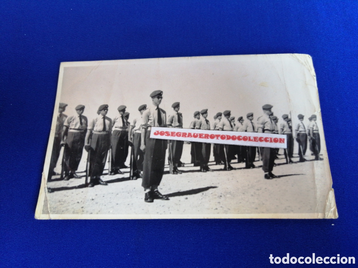 Alte Fotografie: MILITARES EJ&Eacute;RCITO FORMACI&Oacute;N FOTOGRAF&Iacute;A ANTIGUA