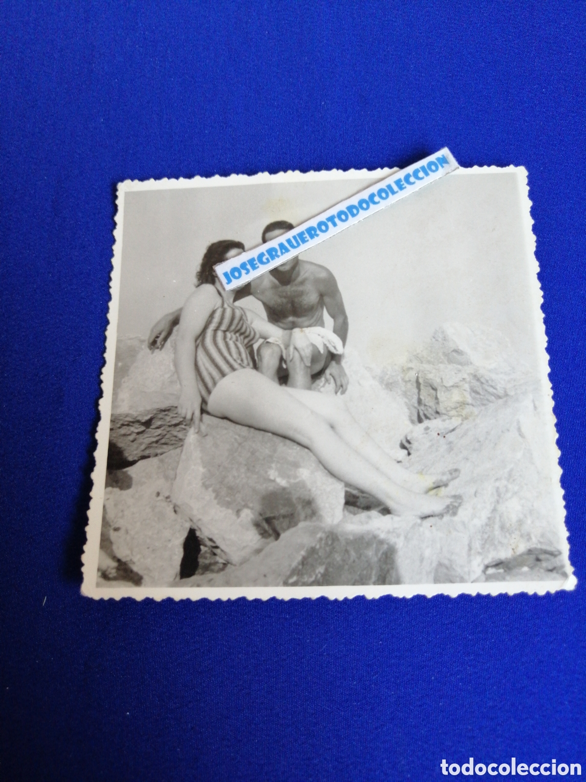 Photographie ancienne: BA&Ntilde;ISTAS MODELOS POSANDO FOTOGRAF&Iacute;A ANTIGUA