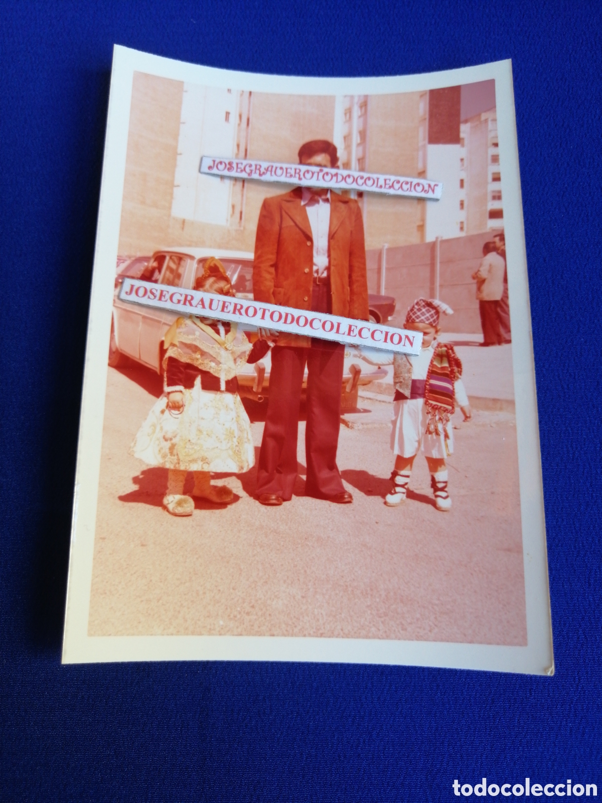 Fotografia antica: FALLEROS NI&Ntilde;OS MODELOS POSANDO FOTOGRAF&Iacute;A ANTIGUA