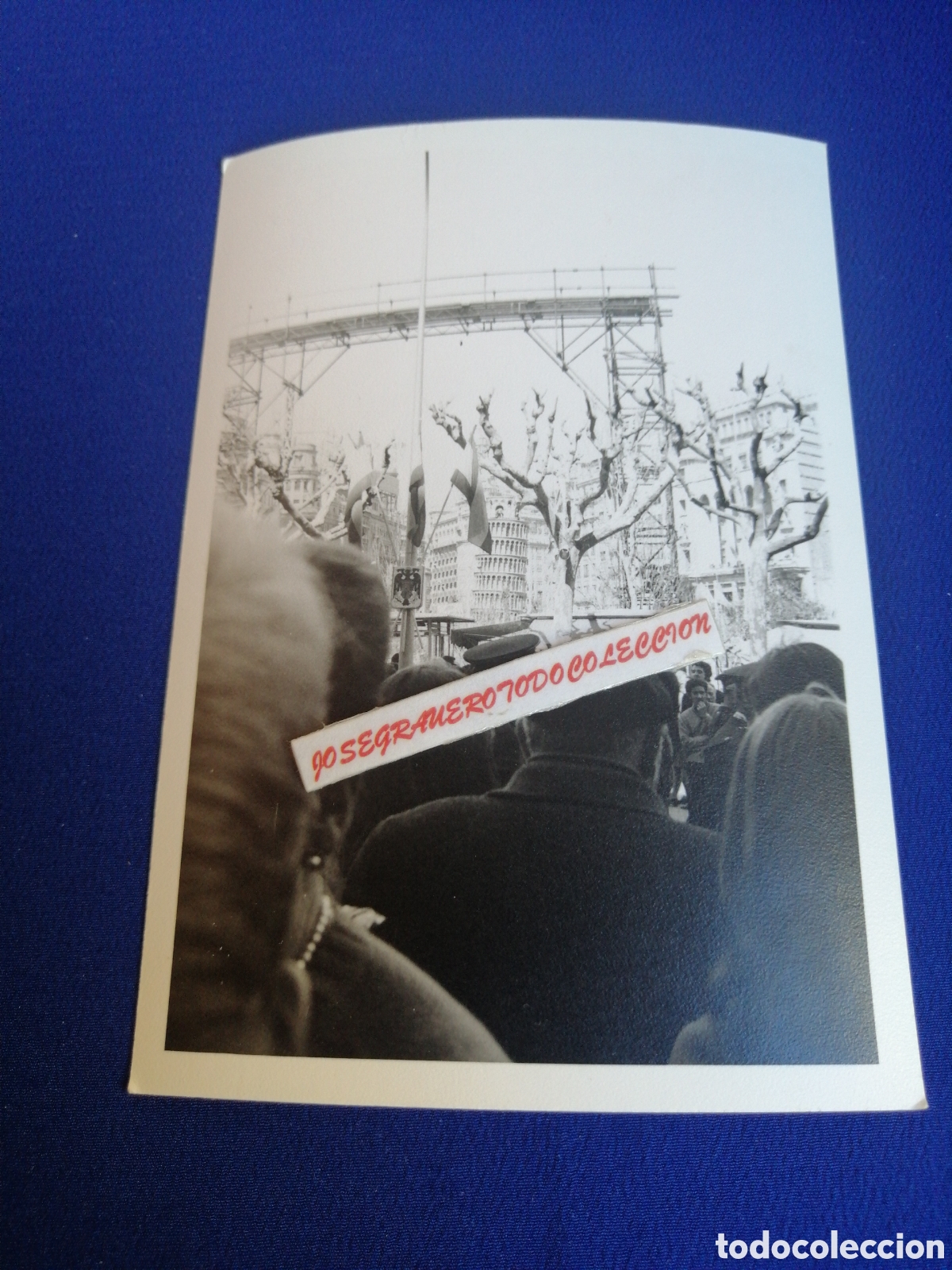 Fotografia antica: FALLA PLAZA DEL CAUDILLO 1973 AGUILA DE SAN JUAN ARTISTA VICENTE LUNA - MASCLETA FOTOGRAF&Iacute;A ANTIGUA