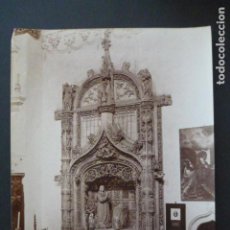 Fotografía antigua: BURGOS CARTUJA DE MIRAFLORES ANTIGUA ALBUMINA HACIA 1870 22 X 28 CMTS