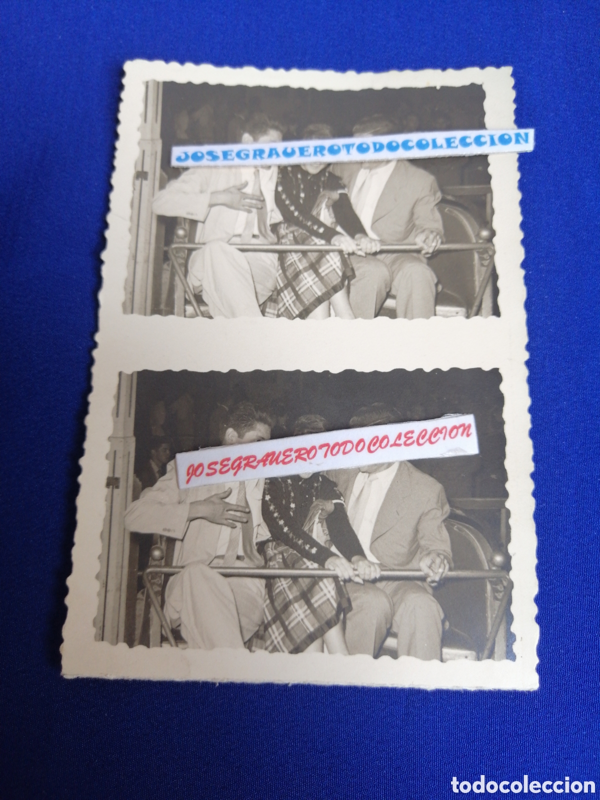 Fotografia antica: FERIA PARQUE DE ATRACCIONES FOTOGRAF&Iacute;A ANTIGUA