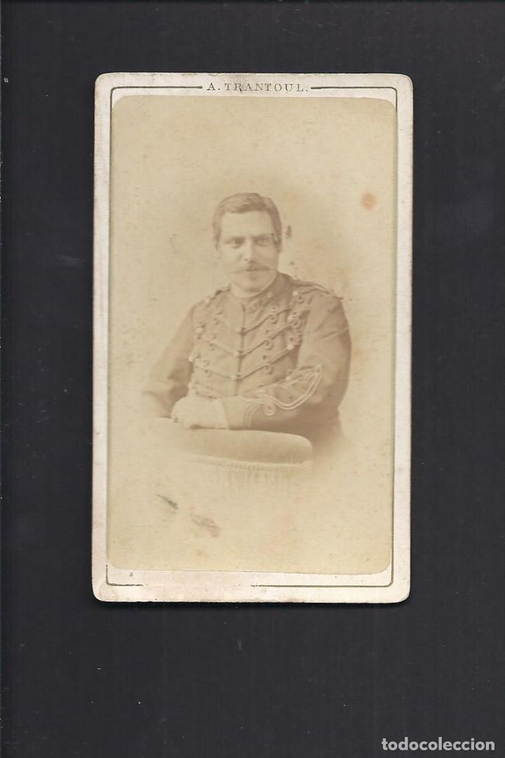 Alte Fotografie: Fotograf&iacute;a antigua . Siglo XIX. Se&ntilde;or. Medidas 10.5 x 6.5 cm aprox.