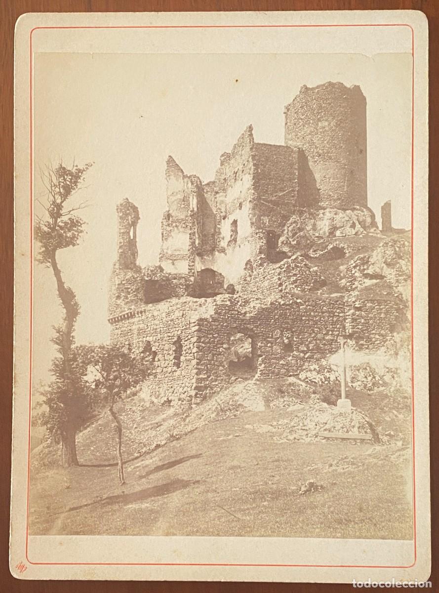 Antique Photography: FOTOGRAFIA ALBUMINA DE CASTILLO EN RUINAS, NO LOCALIZADO, POSIBLEMENTE ESPA&Ntilde;OL, SIGLO XIX , NO CONST