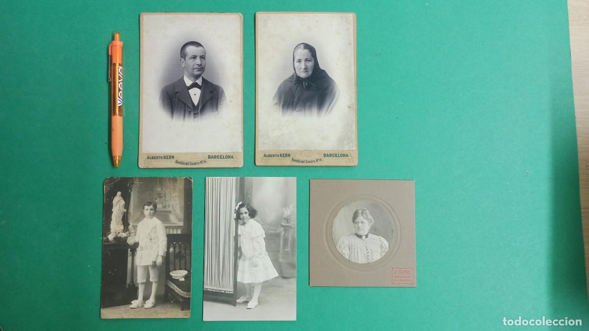 Antique Photography: Lote 5 fotografias antiguas principio S. XX.