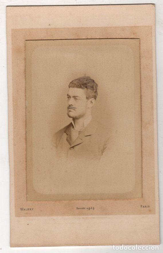 Fotografia antica: FOTOGRAFIA ALBUMINA WALERY. PARIS. CABINET CARD