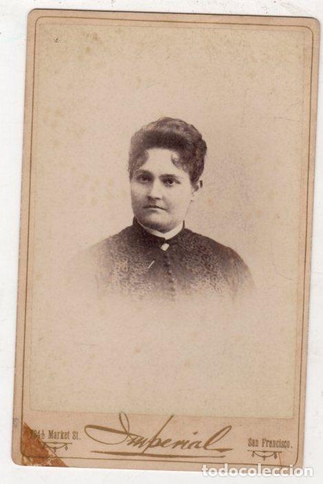 Fotografia antica: FOTOGRAFIA ALBUMINA IMPERIAL. SAN FRANCISCO. CABINET CARD