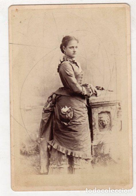 Fotografia antica: FOTOGRAFIA ALBUMINA MORSE. SAN FRANCISCO. CABINET CARD