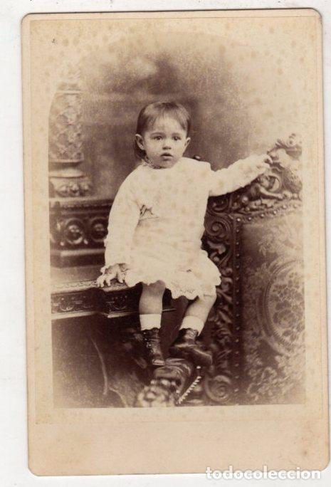 Fotografia antica: FOTOGRAFIA ALBUMINA MORSE, SAN FRANCISCO. CABINET CARD