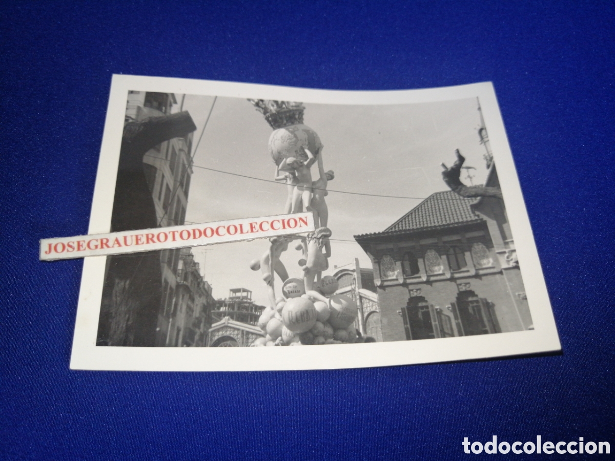 Fotografia antica: FALLA MERCADO CENTRAL A&Ntilde;O 1963 ARTISTA VICENTE LUNA FOTOGRAF&Iacute;A ANTIGUA