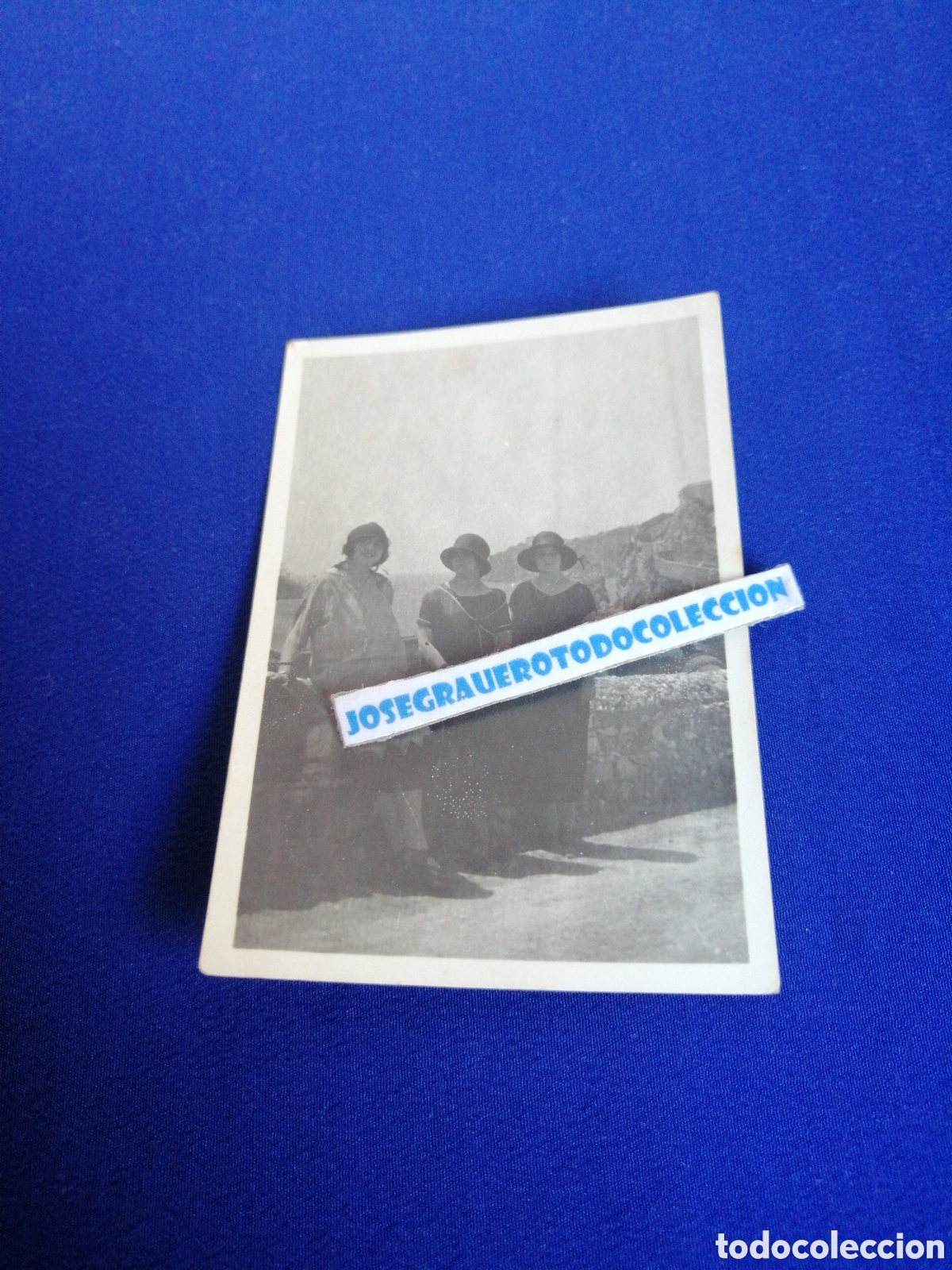 Alte Fotografie: RONDA(M&Aacute;LAGA) MODELOS CON SOMBREROS FOTOGRAF&Iacute;A ANTIGUA