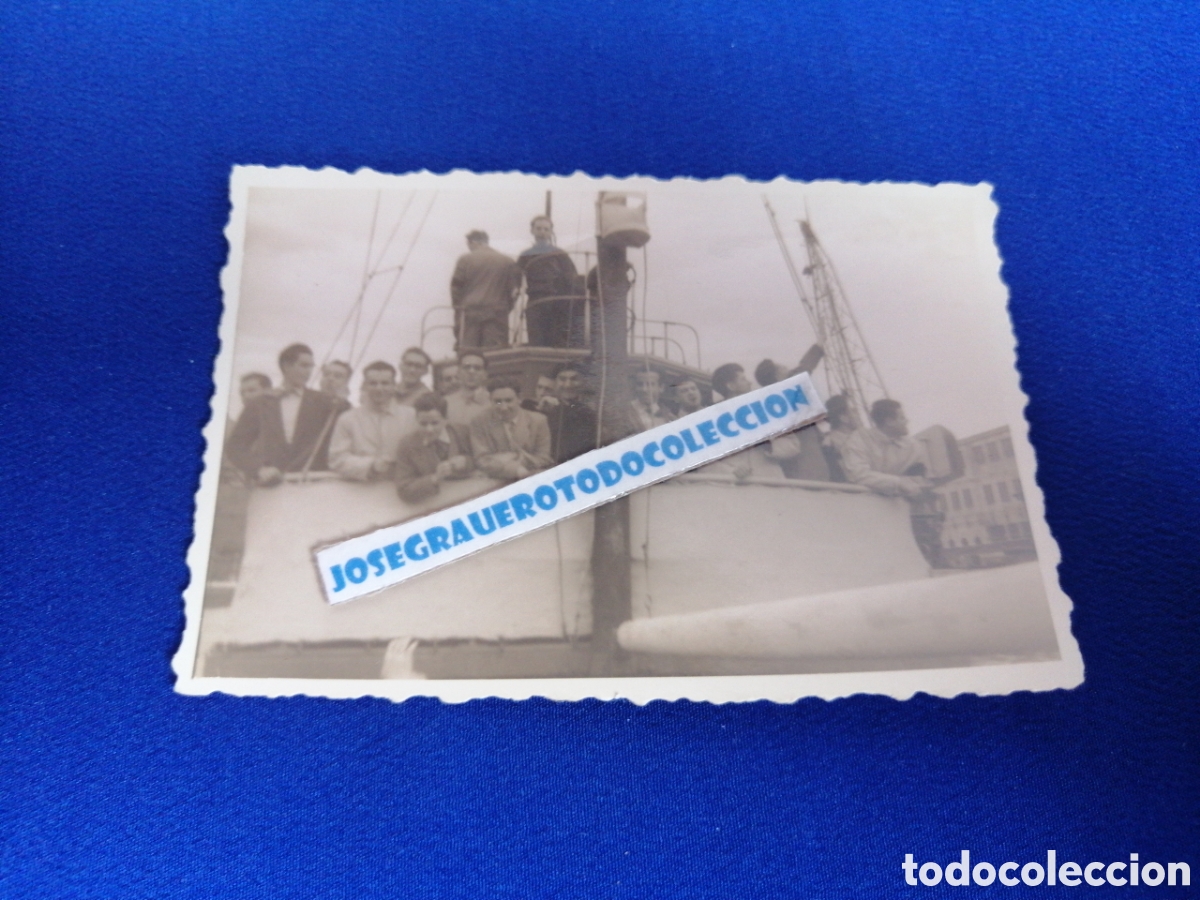 Fotografia antica: BARCO INMIGRANTES ESPA&Ntilde;OLES FOTOGRAF&Iacute;A ANTIGUA